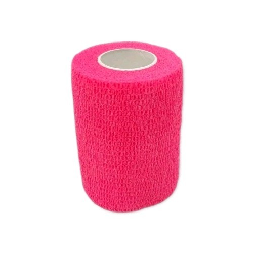 Flexible Bandage 7,5cm selbsthaftend - Coflex - cohäsive Bandage  pink Für Tiere