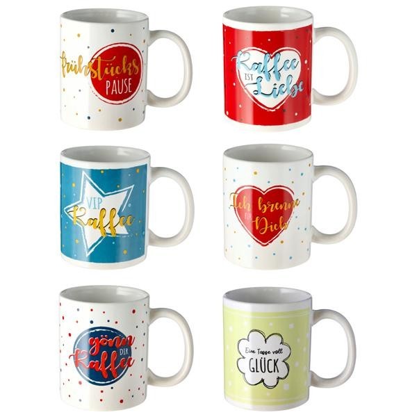 Kaffeetasse 300 ml mit Spruch – Lustige Geschenkidee für Kaffee und Tee