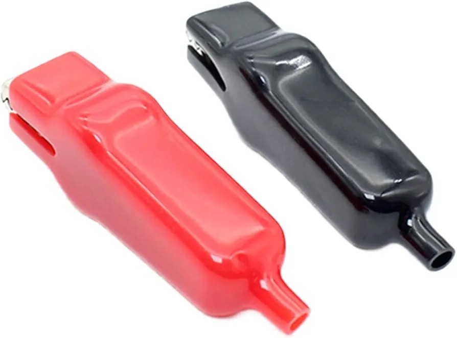 Stück 20 A ummantelte Federklemmen Experimentierfederklemme Messleitungen...