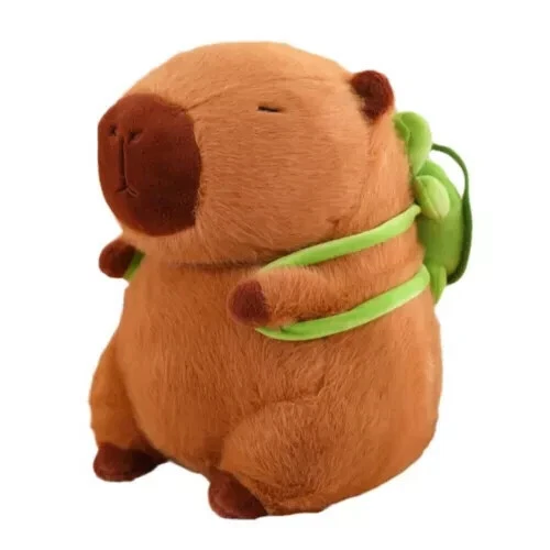 Capybara Kuscheltier 45 cm – Weiches Plüschtier zum Kuscheln und Verschenken