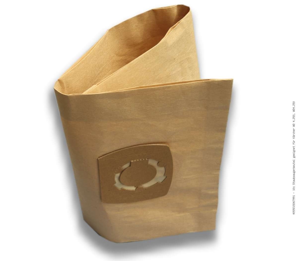 Staubsaugerbeutel geeignet für Kärcher WD 4.250, WD4.250 , 10 Stück 30L