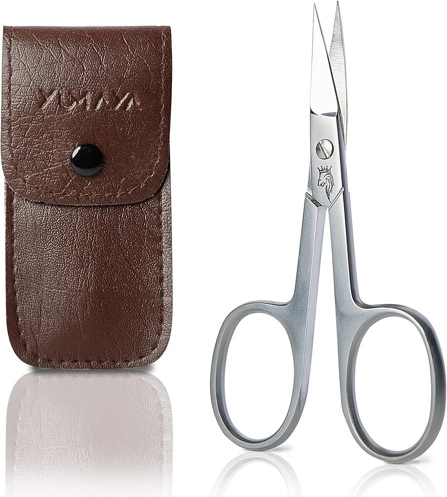 Profi Nagelschere aus Edelstahl | inklusive Etui & eBook | Scharf und Spitz |...