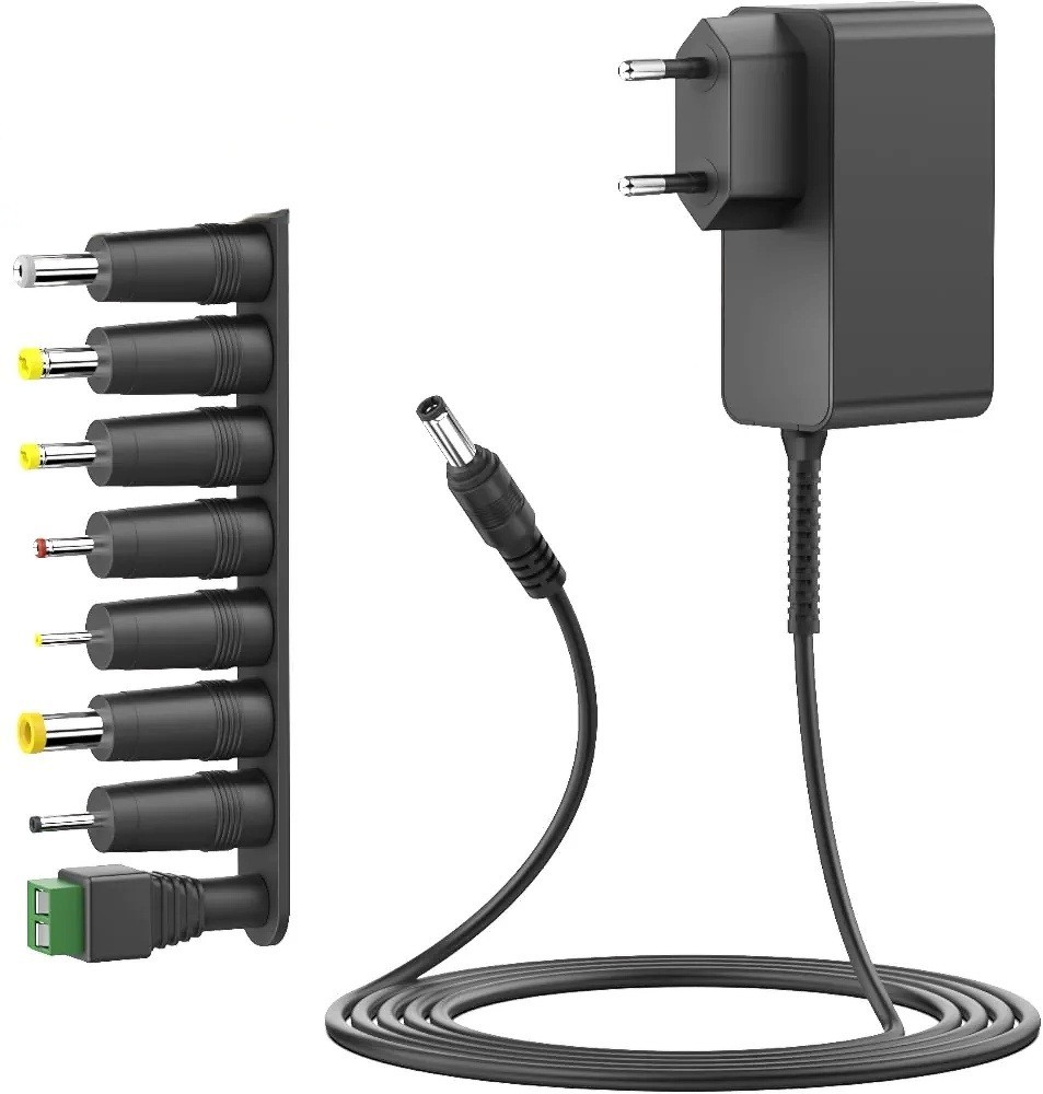 Universal Netzteil 12V 2,5A – Für LED Streifen, Router und Elektronik