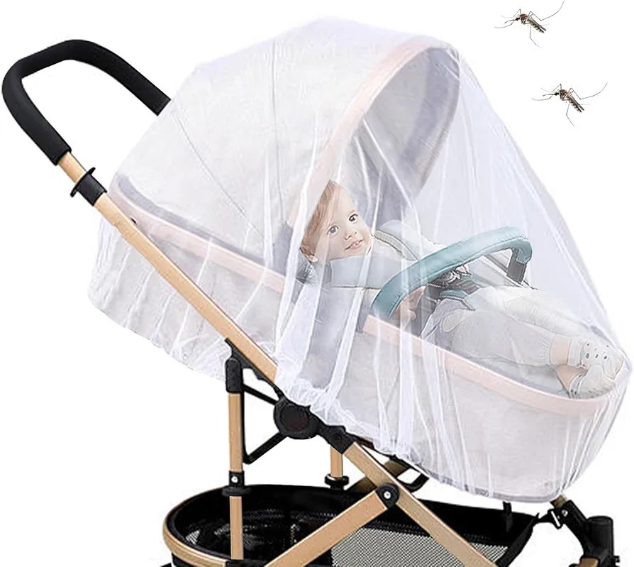 Mückennetz für Kinderwagen, Universal Insektenschutz für Kinderwagen, Buggy...