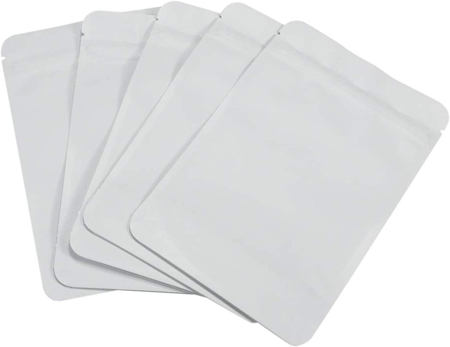 Wiederverwendbare Mylar bags Verschließen Zip Beutel Standbodenbeutel...50x