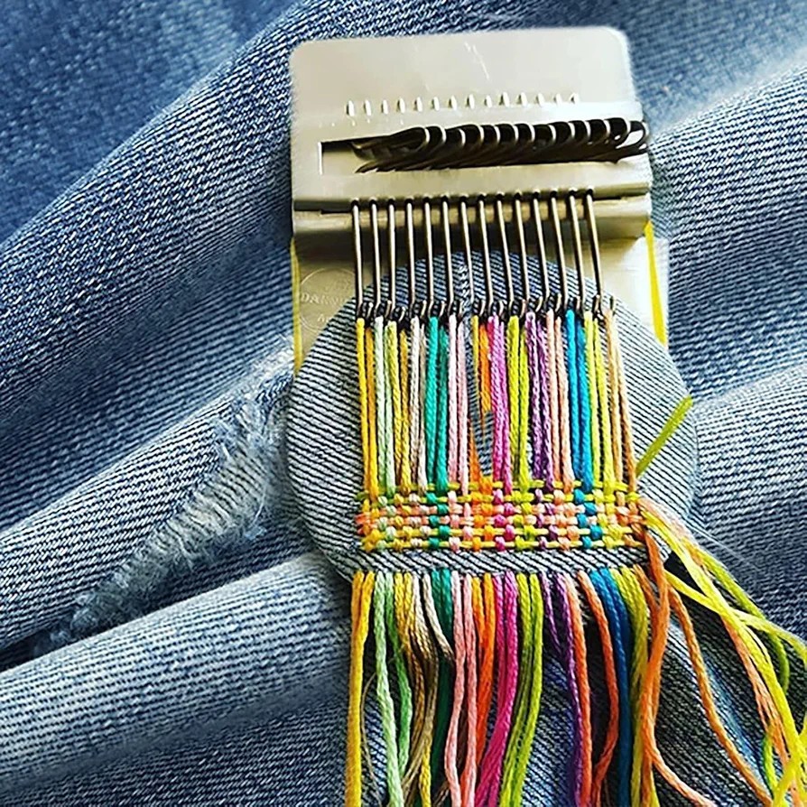 Mini Loom Machine (14 Haken) Webstuhl Speedweve Stopfmaschine Socken...