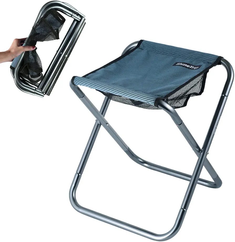 Kleiner tragbarer Klapphocker, Mini Outdoor Camping...