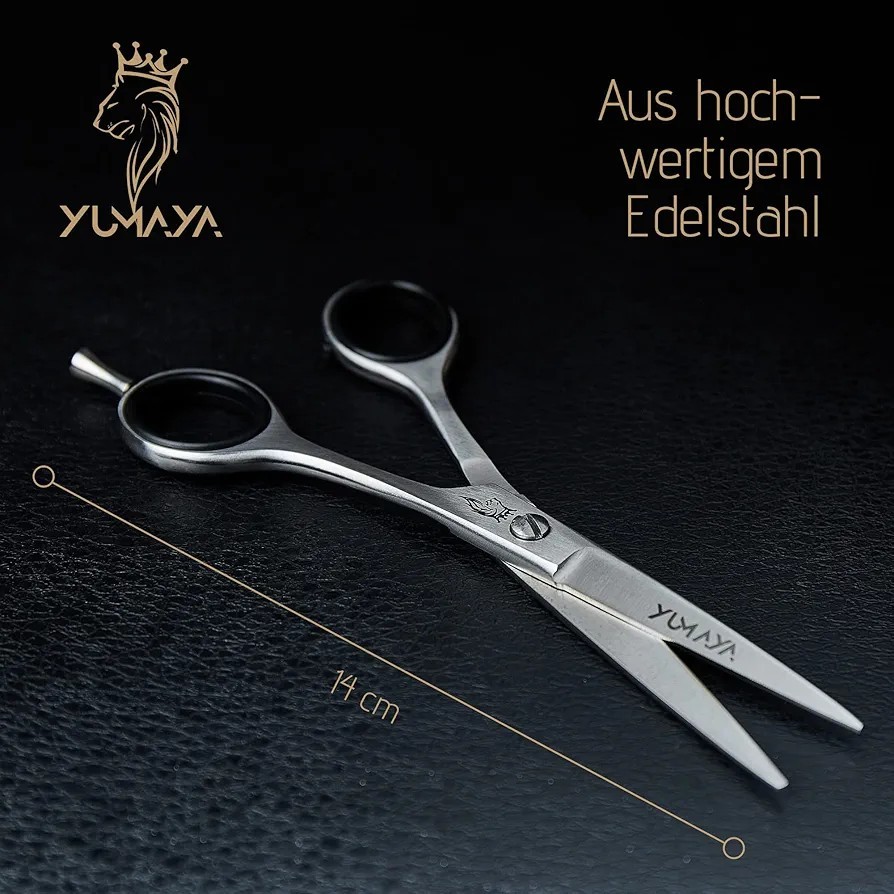 Profi Friseurschere aus Edelstahl – Präziser Schnitt für Haare und Bart