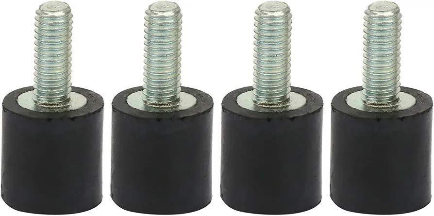 Gummidämpfer, 4 Stück Gummi-Lagerhalterungen mit M5 Bolzen - Stoßdämpfer für...