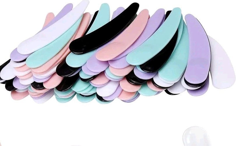 Cremespatel, Mini Kosmetikspatel, 120 Stücke Kosmetik Maske Spatel,...