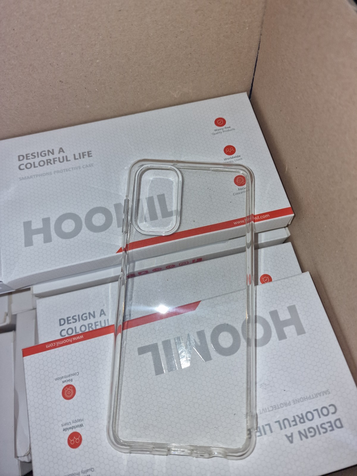 hoomil handyhüllen Klar  86 Stück Gesamtpaket