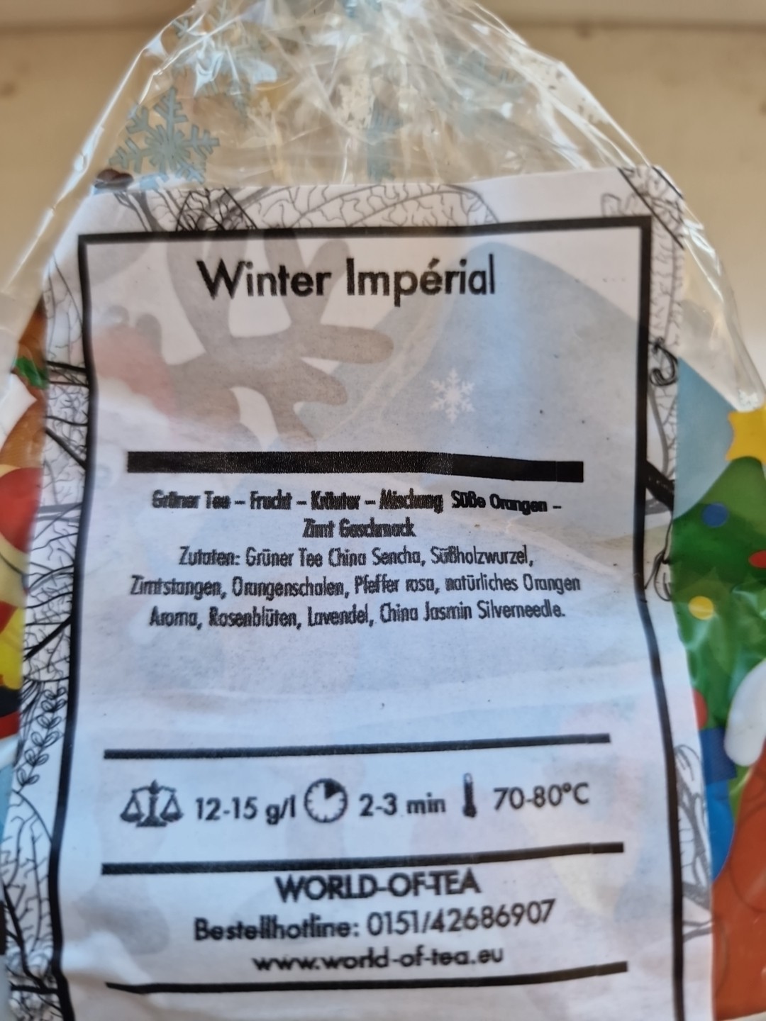 Winter Impérial Tee 100 g – Aromatischer Wintertee für gemütliche Genussmomente