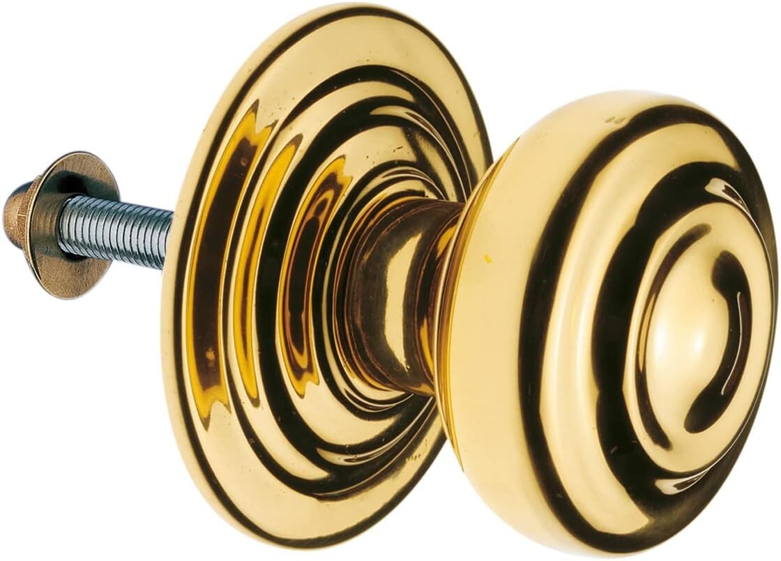 Runder Türknauf für Außentüren | Türgriff für Haustür | Griffdurchmesser Ø 70 mm