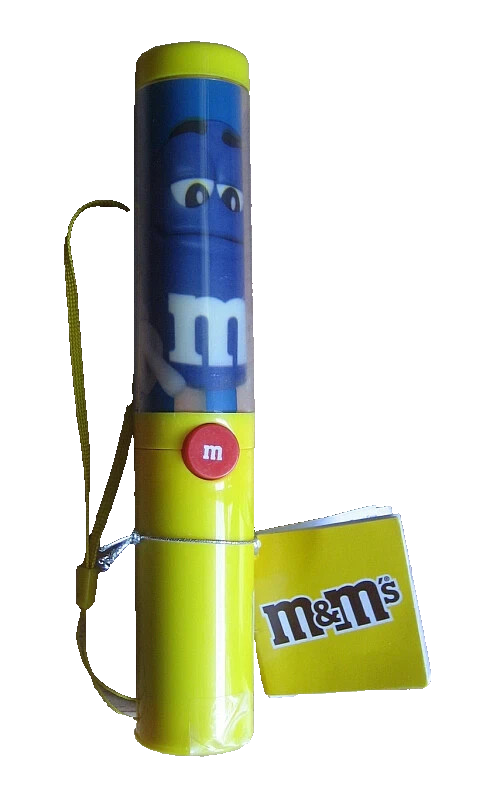 Taschenlampe m&m´s  4 Farben nach Wahl