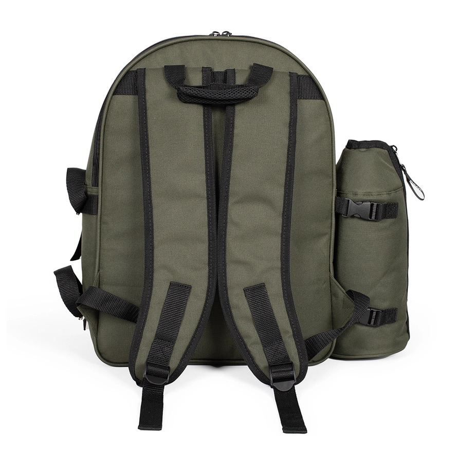 Camping und Picknick Rucksack für 4 Personen – Komplettset mit Kühlfach