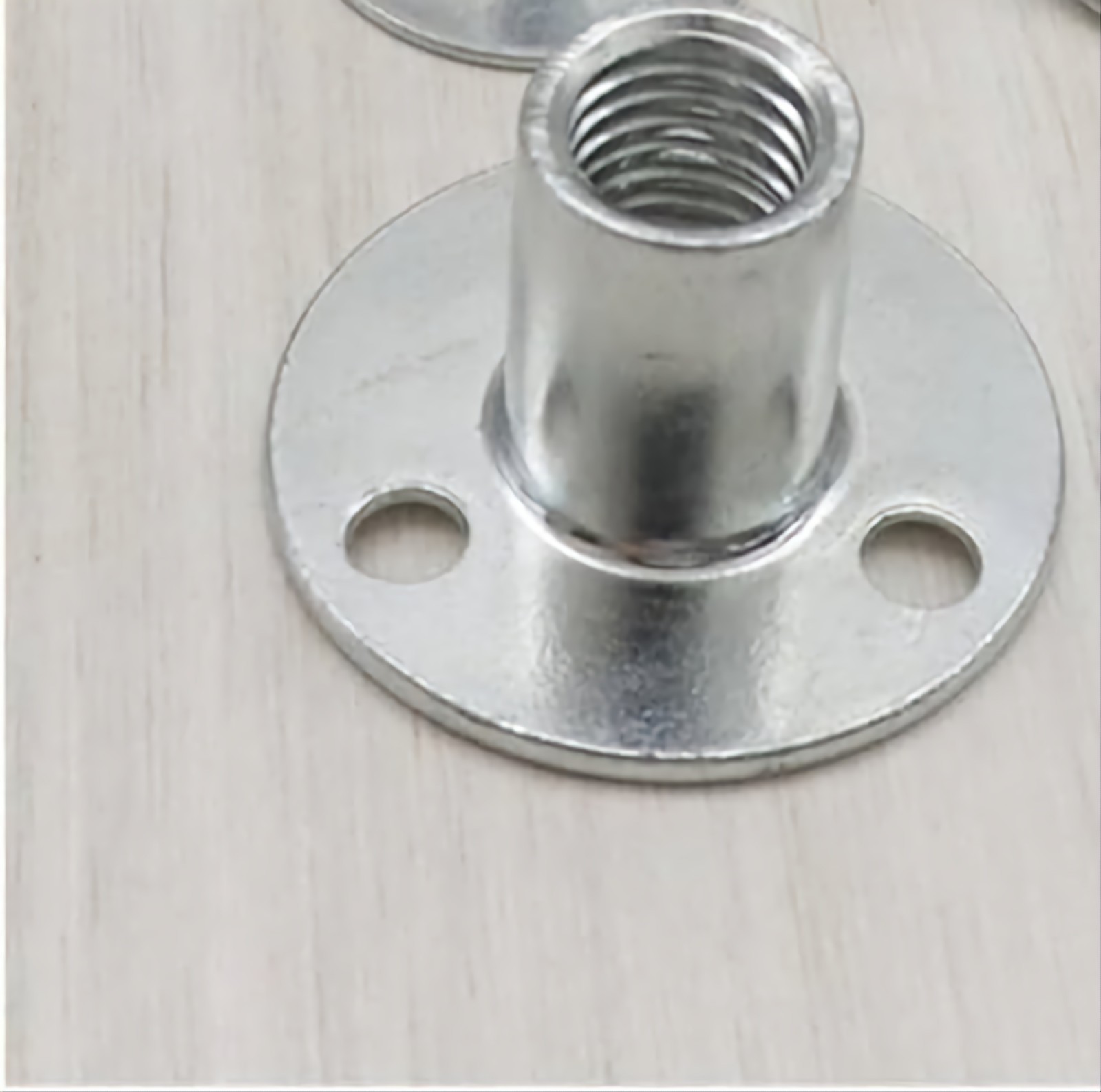 2 Stücke  M12 Drei Löcher Verriegelung Flansch MutterEisen Metall Gewinde...