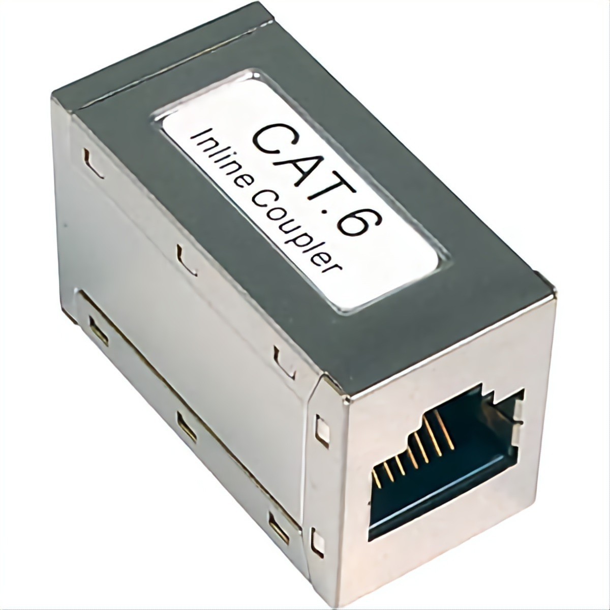CAT6 RJ45 Netzwerkkupplung – Metall Verbinder für LAN Kabel
