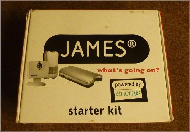 JAMES Smart Home Starter Kit mit Sensor und Basisstation