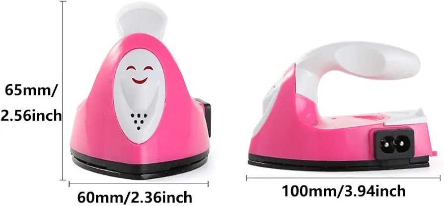 Reisedampfbügeleisen, 30W Mini Bügeleisen Doppelspannung 110 / 220V...