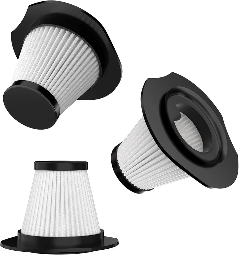 TEMOLA Staubsaugerfilter, 3er-Pack wiederverwendbarer HEPA-Filter, kompatibel...