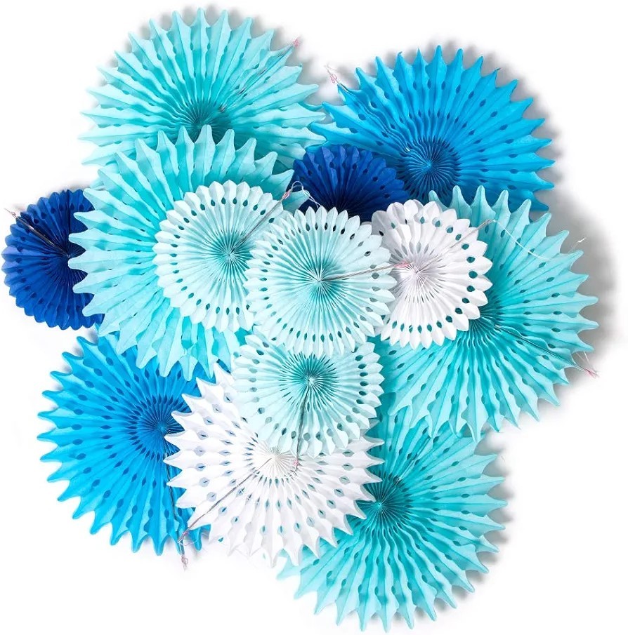 Schneeflocken-Fächer,  Geburtstag,...