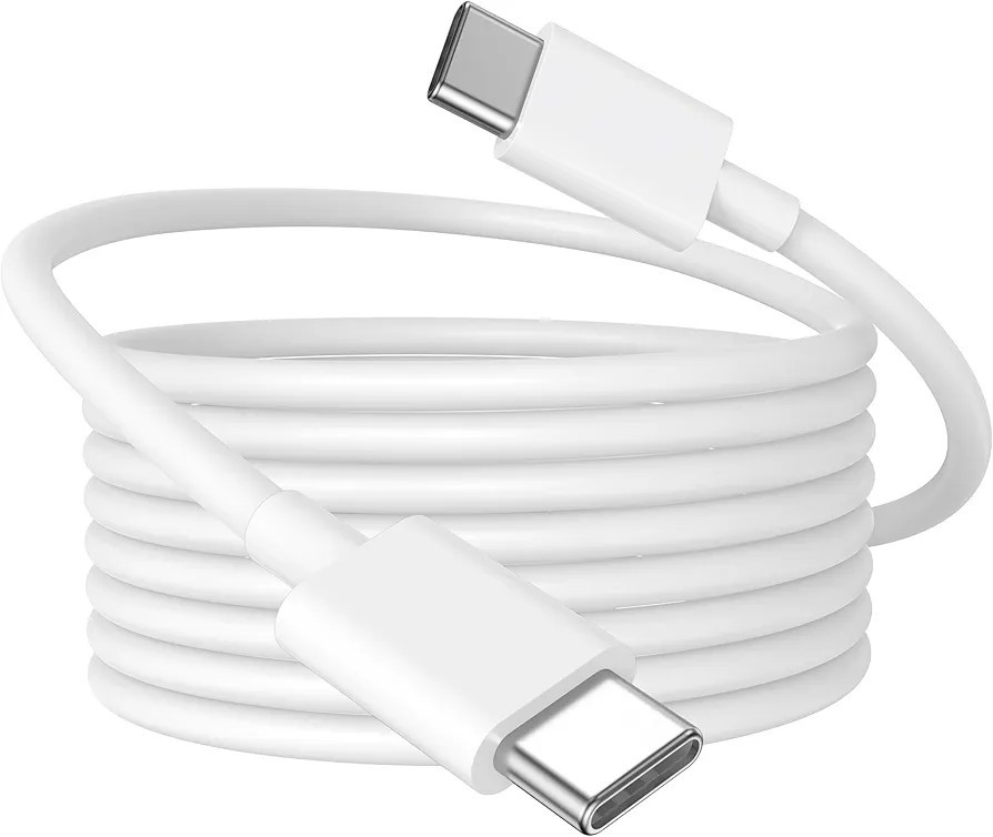 USB C auf USB C Kabel 2M, iPhone 15 ladekabel 100W Ladekabel für Samsung Galaxy