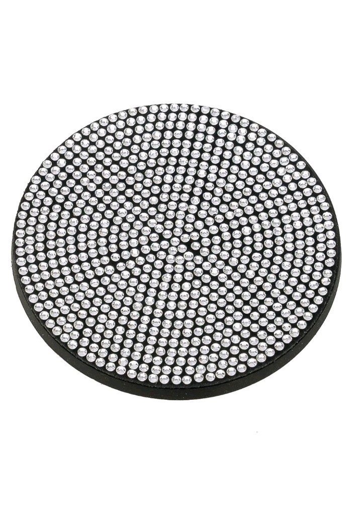 Auto Getränkehalter Untersetzer,  7cm Bling Strass Anti-Rutsch Einsatz,...