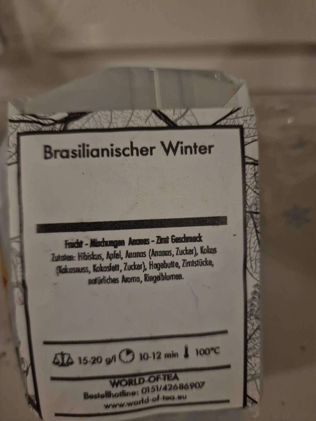 Brasilianischer Winter Tee 100 g – Exotische Wintermischung für besondere Genussmomente