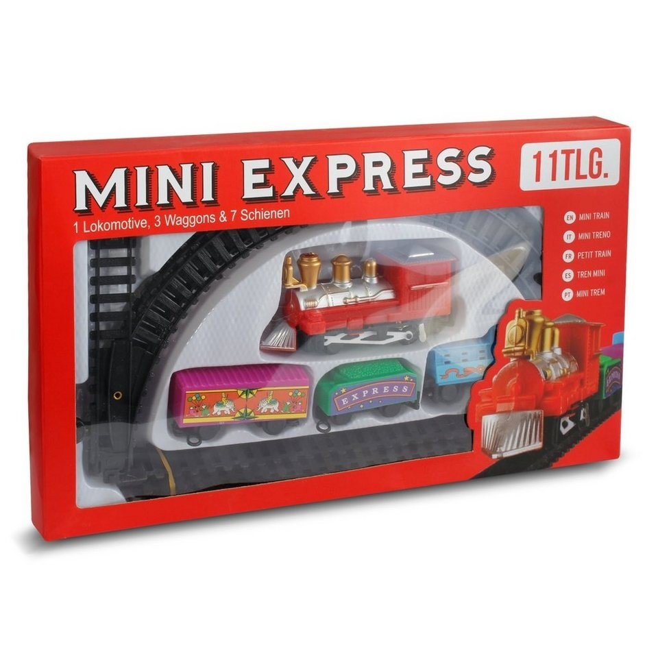 Spielzeug-Eisenbahn 11-teiliges Set Elektrische Lokomotive/Eisenbahn