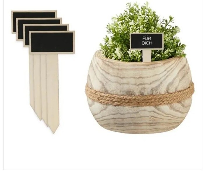 Pflanzenstecker Tafel, Kräuterschilder, Pflanzschilder Pflanzenschilder 5x4